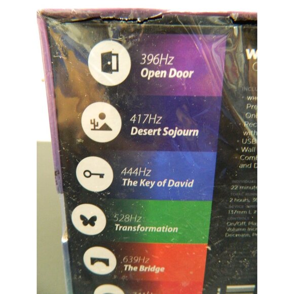 Wholetones To Go Portable Music Player Preloaded Relax Frequency Built-In Speakr - Picture 5 of 9